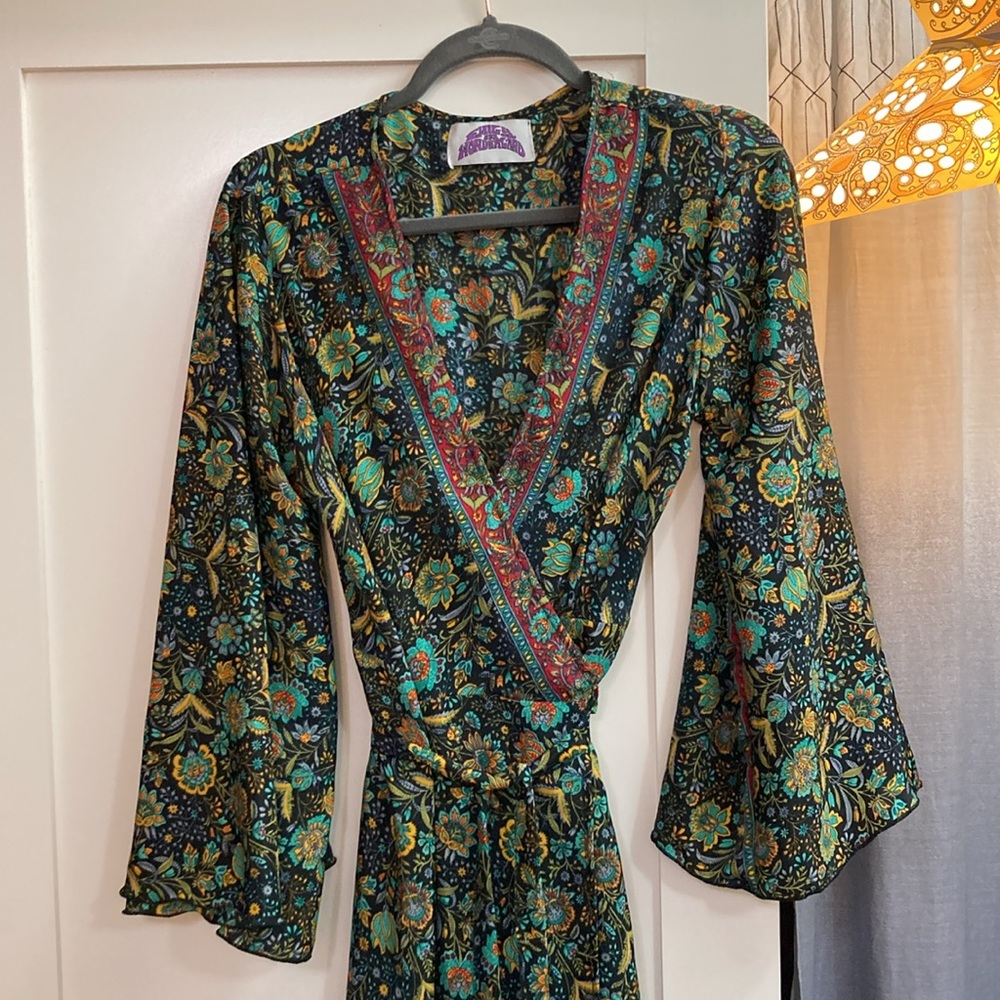 Emily in Wonderland Willow Duster/Wrap Dress in Aventurine